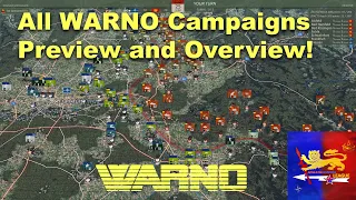 These Campaigns are epic! WARNO Army General Preview! All 4 new Campaigns Overview and Analysis