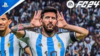 FC 24 - Argentina vs France - Messi vs Mbappe - PS5