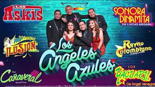 CUMBIAS PARA BAILAR TODA LA NOCHE - 💃 LOS ÁNGELES AZULES, CAÑAVERAL, YAGUARU, SONORA DINAMITA, Y MÁS