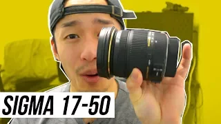 SIGMA 17-50 F2.8 EX DC OS HSM Review (BEST CHEAP Nikon ZOOM Lens?)