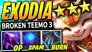 MOST BROKEN TEEMO 3 BUILD to WIN in TFT Ranked! - Set 11 Best Comps | Teamfight Tactics 14.10 Guide