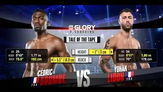 GLORY 47 Lyon: Cedric Doumbé vs. Yohan Lidon -  FULL FIGHT