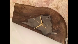 Часы из дерева и металла watches made of wood and metal.