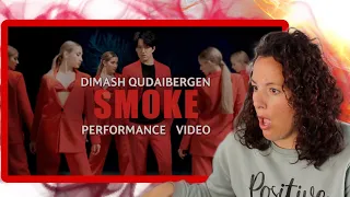 Dimash Qudaibergen  | SMOKE - PERFORMANCE VIDEO | WOW! 🔥🔥 💃🏻 | REACTION