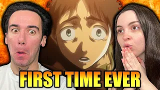 I Showed My Girlfriend ATTACK ON TITAN for THE FIRST TIME