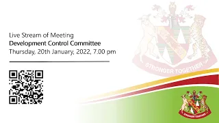 Development Control Committee | Thursday, 20th January 2022, 7.00 pm