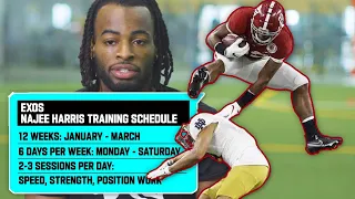 How a Running Back Trains for the NFL: Najee Harris, the Next DOMINANT Running Back