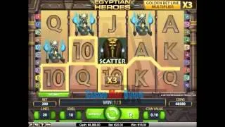 Egyptian Heroes Med Golden Bet Linje Fra Net Entertainment