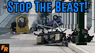Stop The Beast - A Reign Of Fire - BeamNG Drive Multiplayer