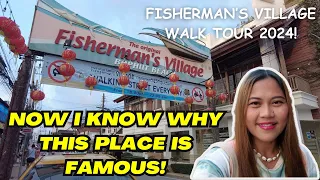 The Famous Walking Street in Bophut Samui "Fisherman's Village" Walking Tour 2024 #beach #food