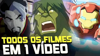 TODAS AS ANIMAÇÕES da MARVEL: ENTENDA TODA a HISTÓRIA em 1 VÍDEO