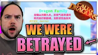 Betrayed by Dragon family [huge drama!] Call of Dragons