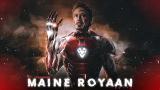 MAINE ROYAAN FT. AVENGERS EDIT | Avengers sad Whatsapp Status |maine royaan x avengers