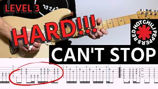 Can't Stop - RHCP - Hard Version | Guitar Tab | Lesson