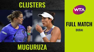 Kim Clijsters vs. Garbiñe Muguruza | Full Match | 2020 Dubai Round of 32