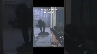 Shotgun vs sniper, who wins?