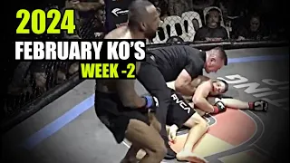 MMA & Boxing Knockouts I February 2024 Week 2