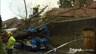 Britain battered by storms