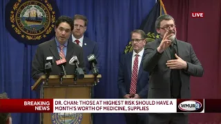 Full video: Sununu, Chan, other officials give update about COVID-19