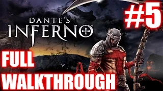 Dante's Inferno walkthrough part #5 - KING MINOS | PS3 gameplay | Full HD