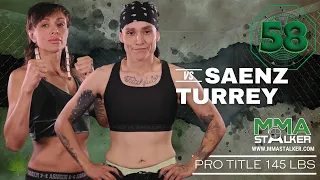 RUF 58 | Pro Title 145 lbs | Jeslen Saenz vs Zurina Turrey FULL FIGHT