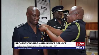 Promotions in Ghana Police Service: Hard work and dedication will be considered. - IGP