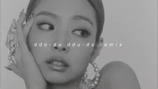 blackpink - ddu-du ddu-du remix (slowed + reverb)