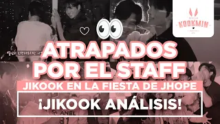 JIKOOK - CUANDO EL STAFF EXPONE AL JIKOOK |  FIESTA DE JHOPE (Cecilia Kookmin)