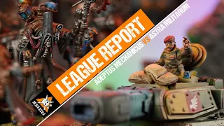 Adeptus Mechanicus vs Astra Militarum | Season 2 Ep 15 Warhammer 40,000 League Report