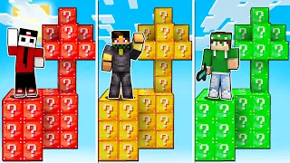 SI PUÒ SOPRAVVIVERE 24 ORE in una SKYBLOCK LUCKYBLOCK? - Minecraft ITA