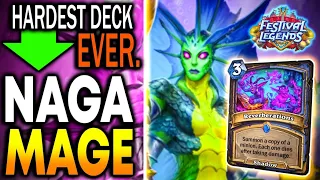 Naga Mage is the hardest deck ever! But maybe the best too?