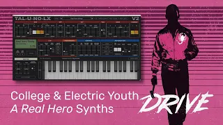 College & Electric Youth - A Real Hero (Instrumental Synth Remake)