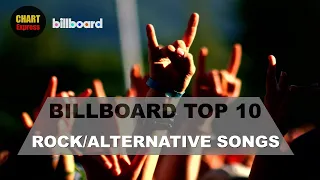 Billboard Top 10 Rock/Alternative Songs (USA) | April 20, 2024 | ChartExpress