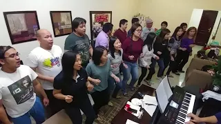 Paskong Pinoy Medley (Hangad) -The Lord's Choir Qatar