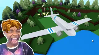 Roblox BUILD A BOAT Funny Moments MEMES (JET PLANE)