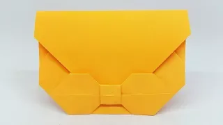DIY: Easy Origami Envelope Tutorial - Paper Envelope making ideas