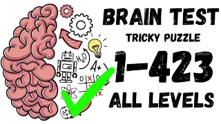 Brain Test Latest Update Level 1-423 Walkthrough Solution - Brain Test All Levels Answer