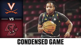 Virginia vs. Boston College Condensed Game | 2023-24 ACC Women's Basketball