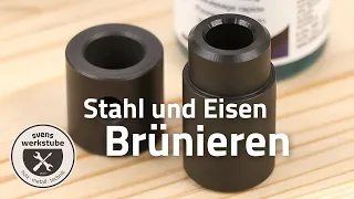 Stahl Brünieren - Anleitung mit Tifoo Black Devil Brünierset