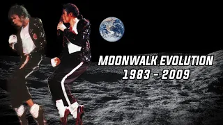 Michael Jackson - Billie Jean Moonwalk Evolution (1983-2009)