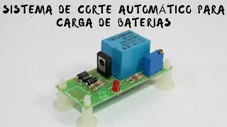 Corte Automático para Carga de Baterías || PCBWAY