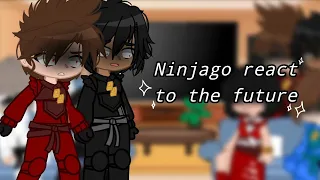 Ninjago react to the future 2/2 // !!CRYSTALISED SPOILERS!! (Reupload)