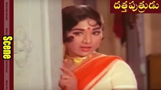 ANR, Vaani Sri First Crush Love Scene || Datta Putrudu Movie || ANR, Vaani Sri ||  MovieTimeCinema