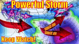 A Powerful Storm Is Coming Bringing Another Cold Blast, Snow, Flooding & More!