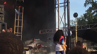H.E.R. performs Focus at One Music Fest 2018
