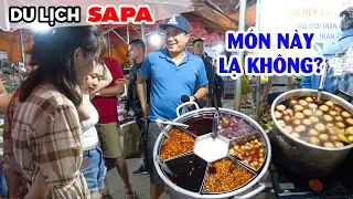 Khám phá Ẩm thực Chợ Đêm Sapa với nhiều món ăn ngon | DU LỊCH SAPA