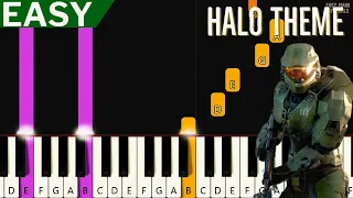 Halo Theme | VERY EASY Piano Tutorial for Beginners