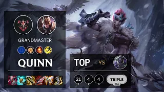 Quinn Top vs Dr. Mundo - EUW Grandmaster Patch 11.14