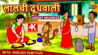 लालची दूधवाली - Hindi Kahaniya | Hindi Moral Stories | Bedtime Moral Stories | Hindi Fairy Tales