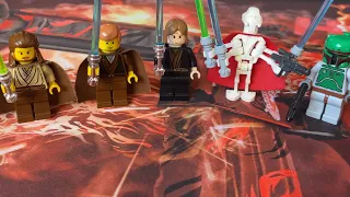 Раритетные Минифигурки Из Lego Star Wars! (Квай-Гон Джинн, Энакин, Генерал Гривус, Боба Фетт)